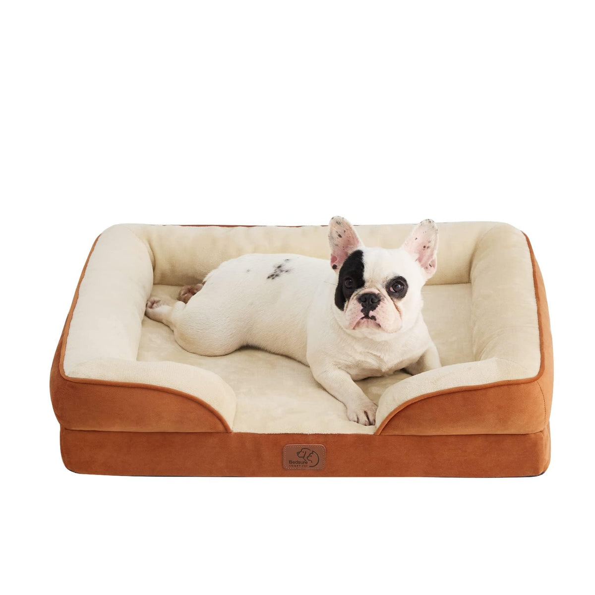 Bedsure Orthopedic Dog Bed Medium Washable Original Design, 28" Grey
