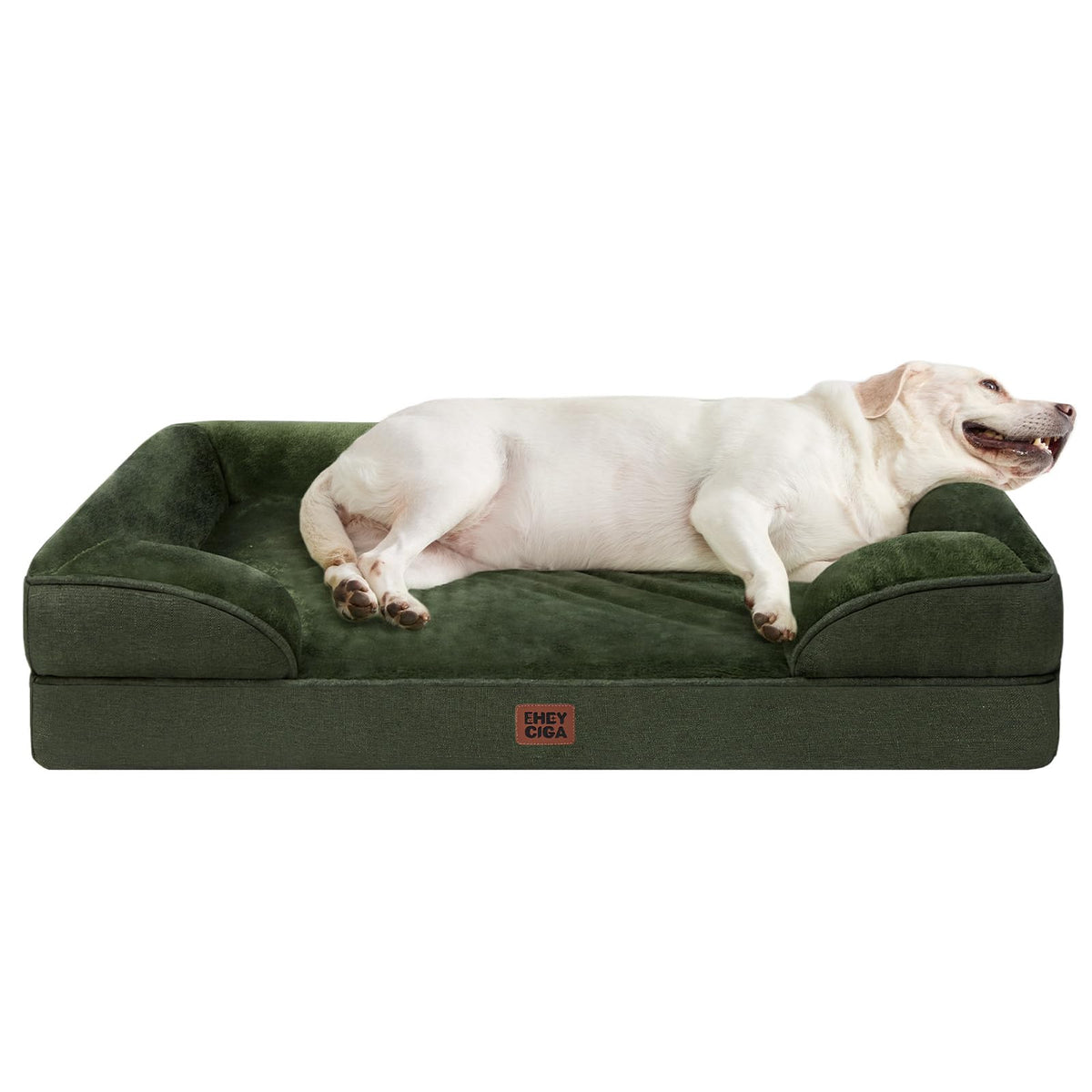 EHEYCIGA Orthopedic Extra Large Dog Bed, Waterproof Washable XL Pet Bed 44"