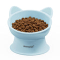 MateeyLife 2 Pack Elevated Cat Food Bowls for Indoor Cats & Kittens
