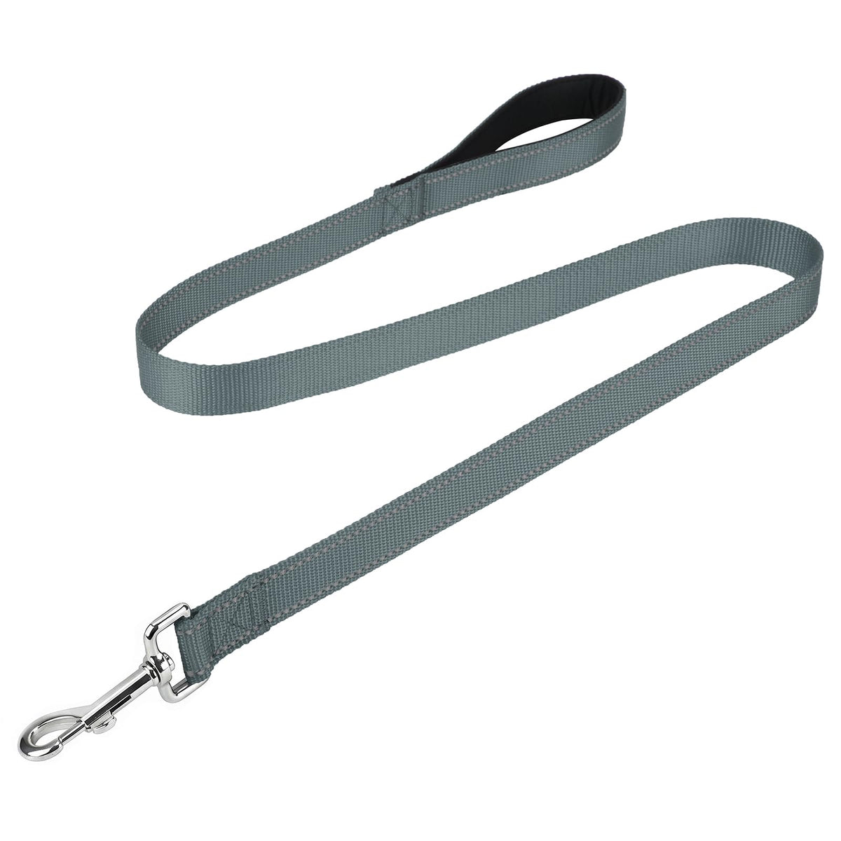 FunTags Reflective Nylon Dog Leash for Medium & Large Dogs, 6FT for Walks