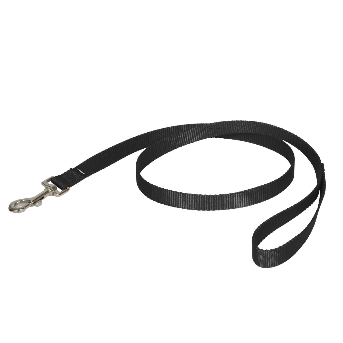 PetSafe Nylon Dog Leash - Strong, Durable, Traditional Style Leash with Easy to Use Bolt Snap - 1 in. x 6 ft., Black
