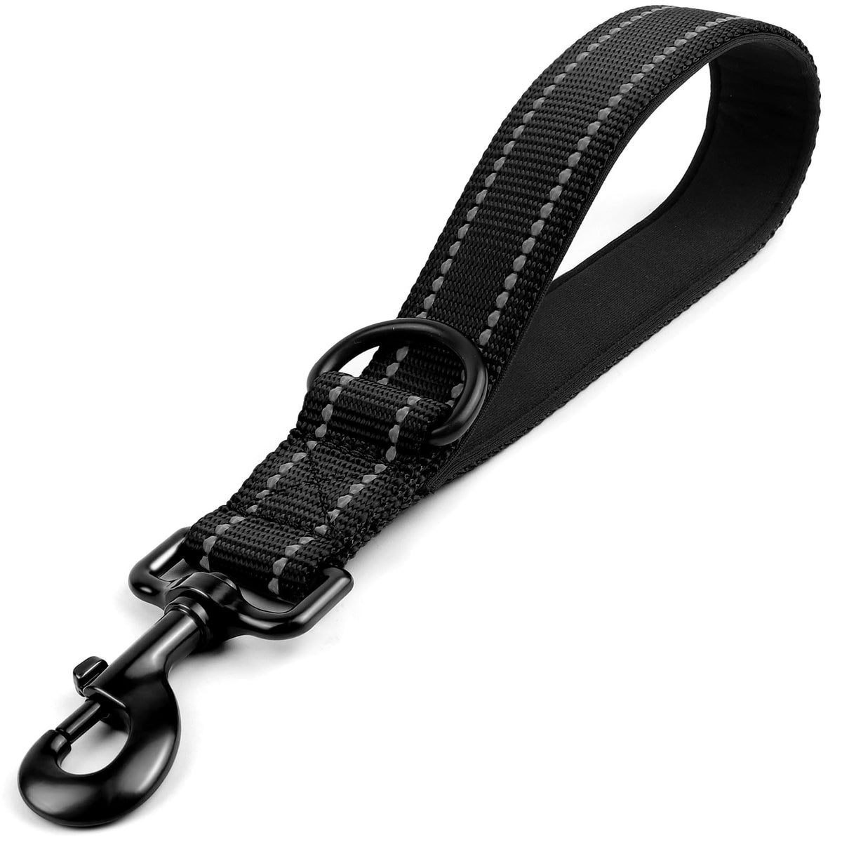 Joytale Short Dog Leash for Close Control & Training, 18", Black