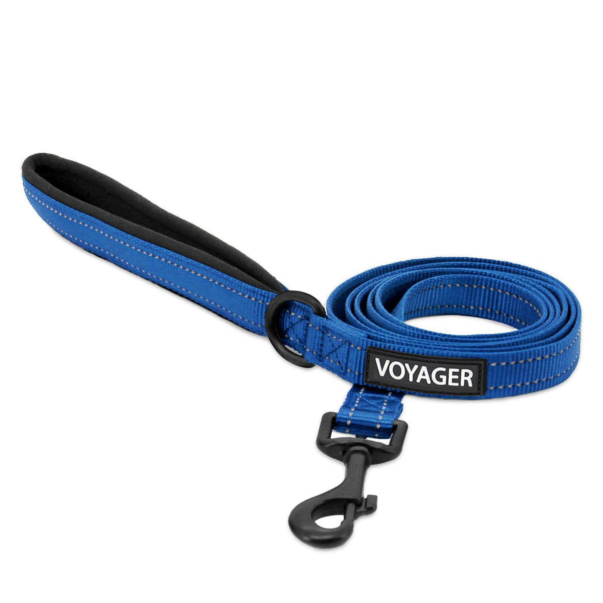 Best Pet Supplies Voyager Nylon Dog Leash - Black, Small
