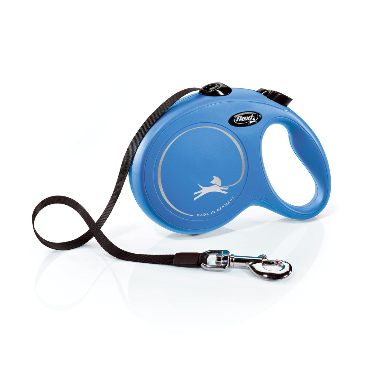 FLEXI® Classic Tape Retractable Dog Leash, Large, 26 ft - Black