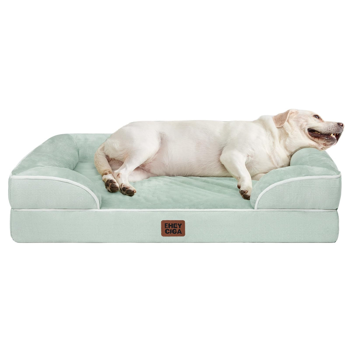 EHEYCIGA Orthopedic Extra Large Dog Bed, Waterproof Washable XL Pet Bed 44"