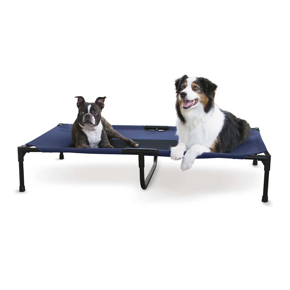 K&H Outdoor Elevated Dog Bed, Cooling Raised Dog Bed, Medium 32x25in, Tan