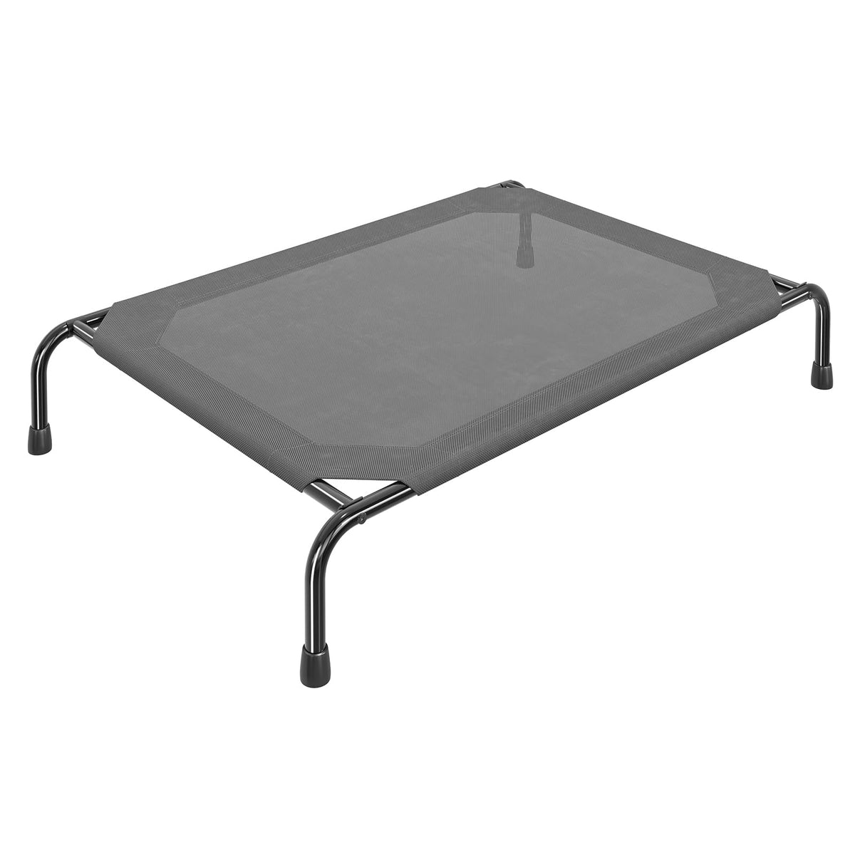 Simple Trending Raised Dog Bed for Large Dogs, Waterproof XL Dog Cot, Grey