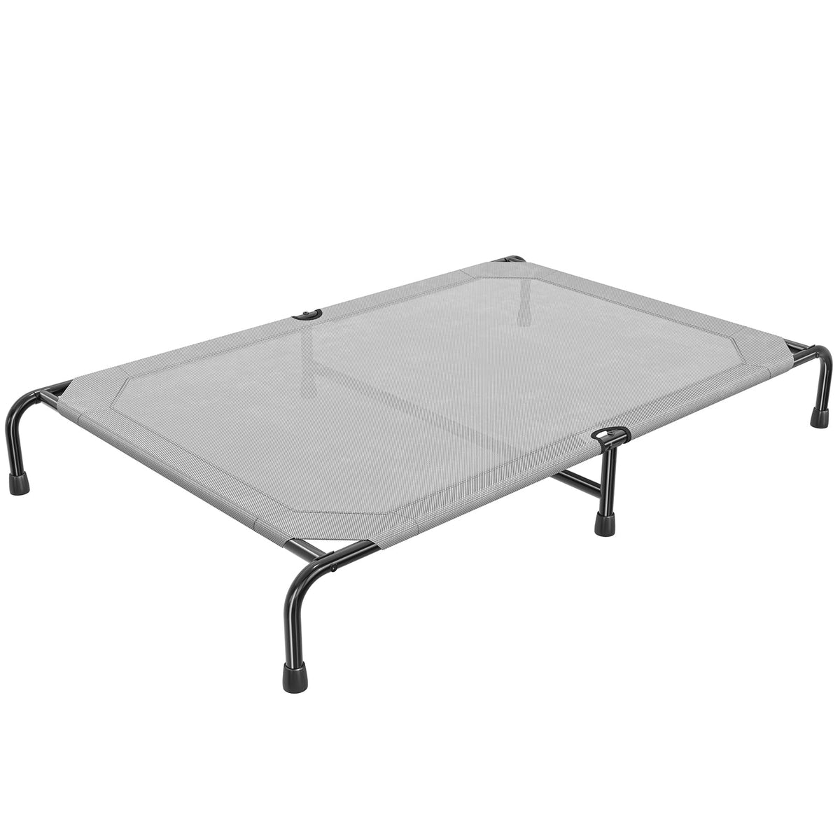 Simple Trending Raised Dog Bed for Large Dogs, Waterproof XL Dog Cot, Grey