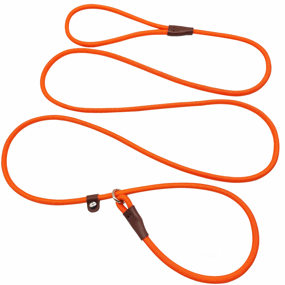 MayPaw Slip Lead Dog Leash 7ft x 1/4" Rope Control Leash for Dogs No Pull