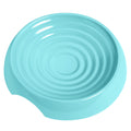 CatGuru Cat Bowls, Whisker Friendly Food Bowl for Indoor Cats, Reliefs Whisker Fatigue, Wide Kitten Dish, Non Slip Pet Dishes, Shallow Pet Plates (Marshmallow, (Pack of 2))