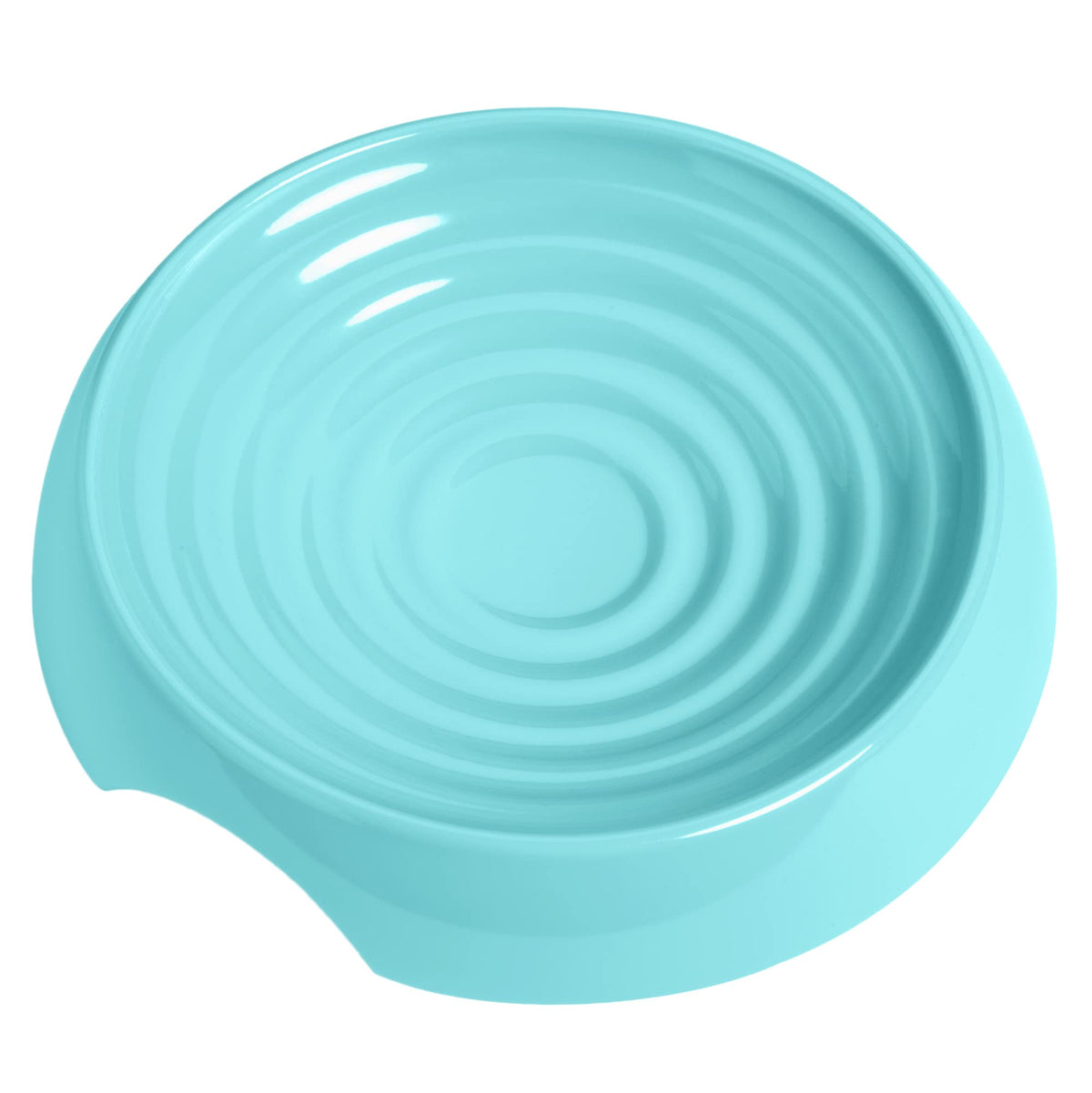 CatGuru Cat Bowls, Whisker Friendly Food Bowl for Indoor Cats, Reliefs Whisker Fatigue, Wide Kitten Dish, Non Slip Pet Dishes, Shallow Pet Plates (Marshmallow, (Pack of 2))