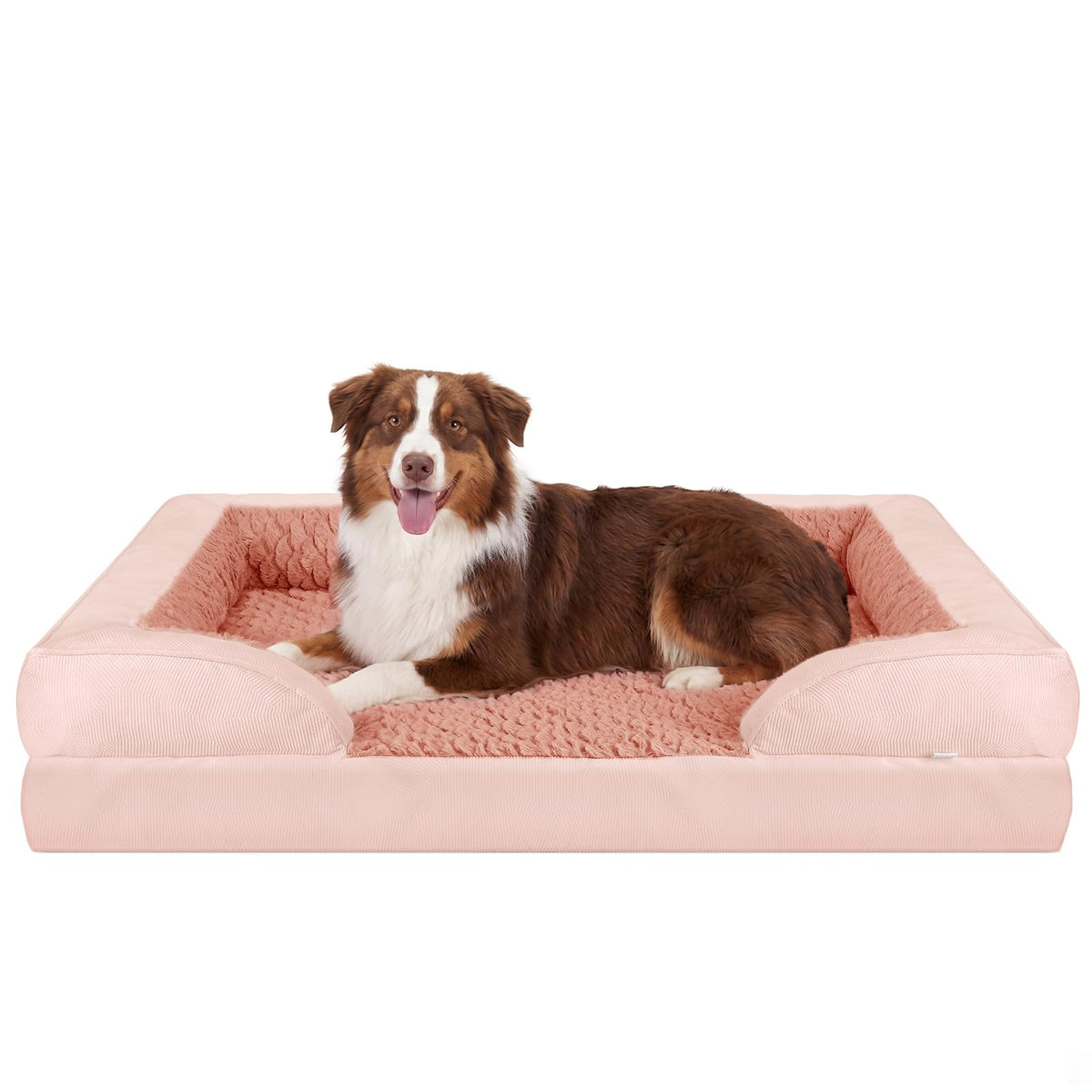 INVENHO Orthopedic Dog Beds Large Sized, XL Washable Dog Sofa with Egg-Crate Foam, Waterproof Lining and Non-Skid Bottom