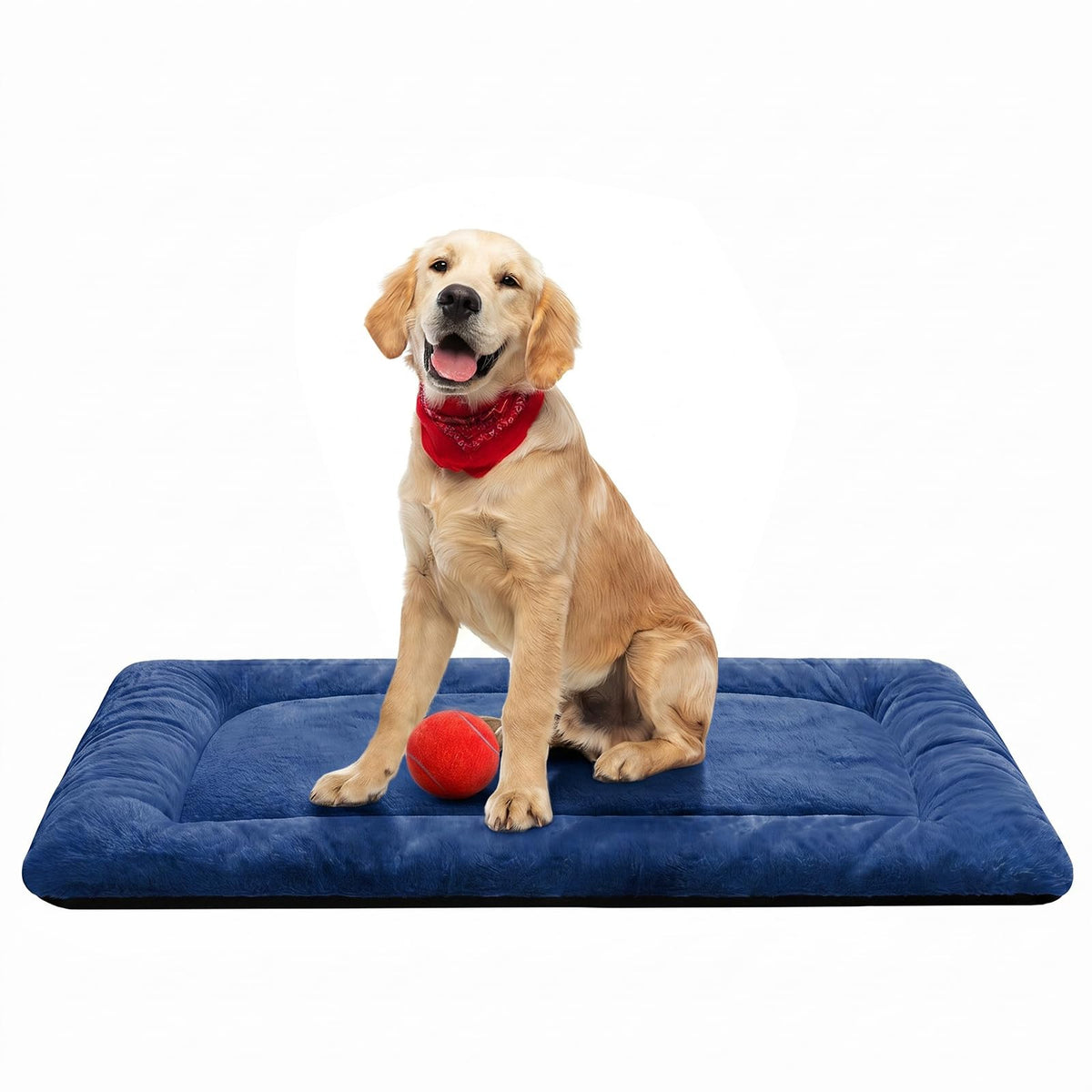 Dog Crate Pad Washable Dog Bed for Crate Medium Cozy Mat 36-Inch Gray