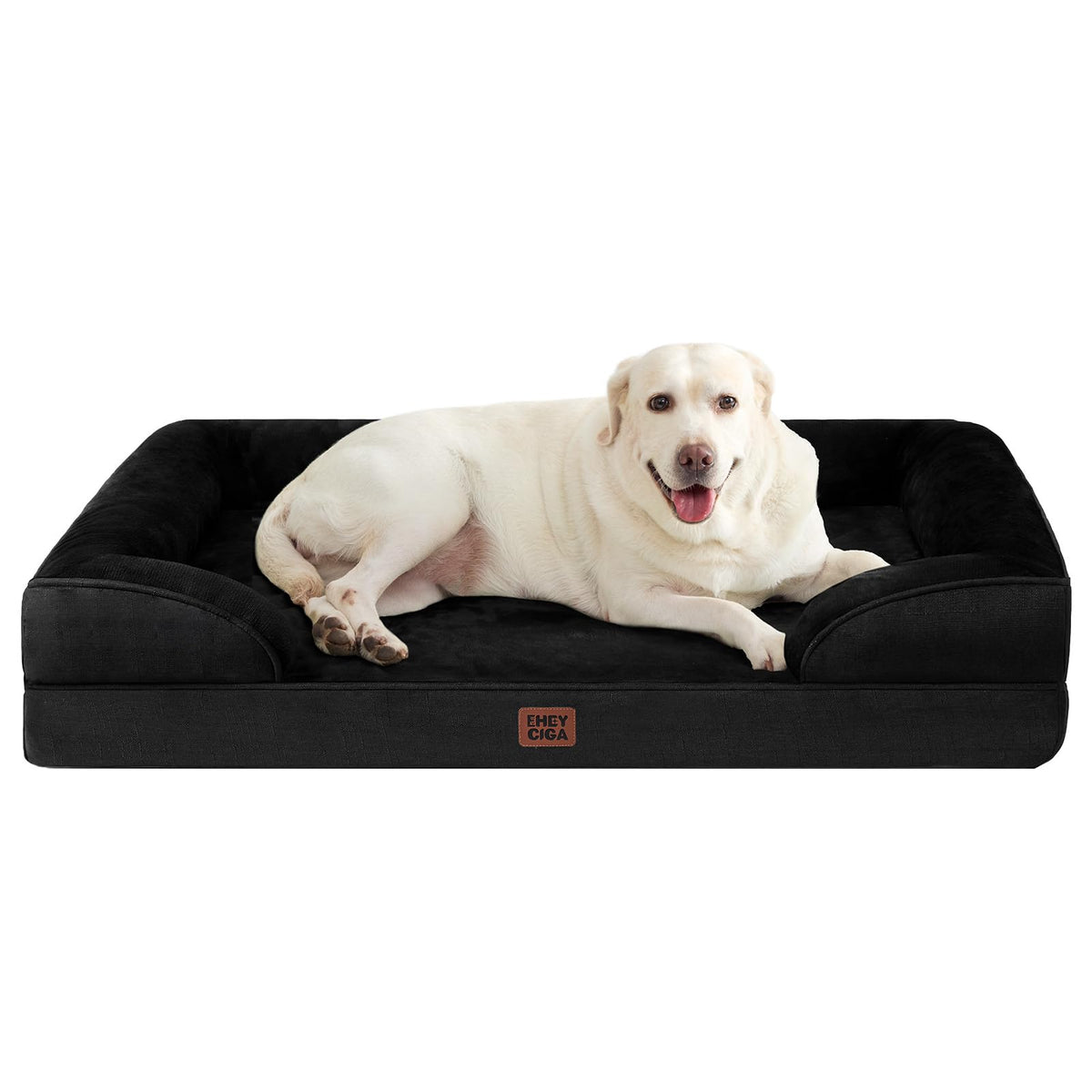 EHEYCIGA Orthopedic Extra Large Dog Bed, Waterproof Washable XL Pet Bed 44"
