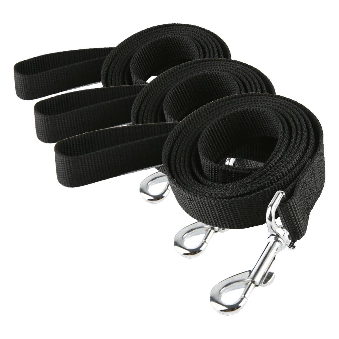Nylon Dog Training Leash, Traction Rope, 4Ft /5 Foot /6 Feet Long, 5/8 inch 3/4 Inch 1 Inch Wide, for Small and Medium Dogs