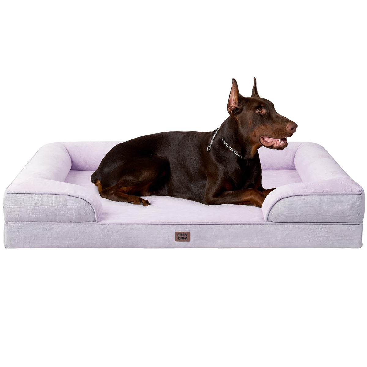EHEYCIGA Orthopedic Extra Large Dog Bed, Waterproof Washable XL Pet Bed 44"