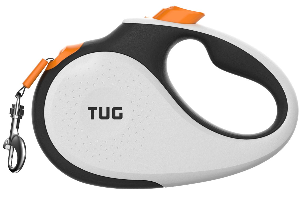 TUG Original Retractable Dog Leash, 16 ft (Medium, Green)