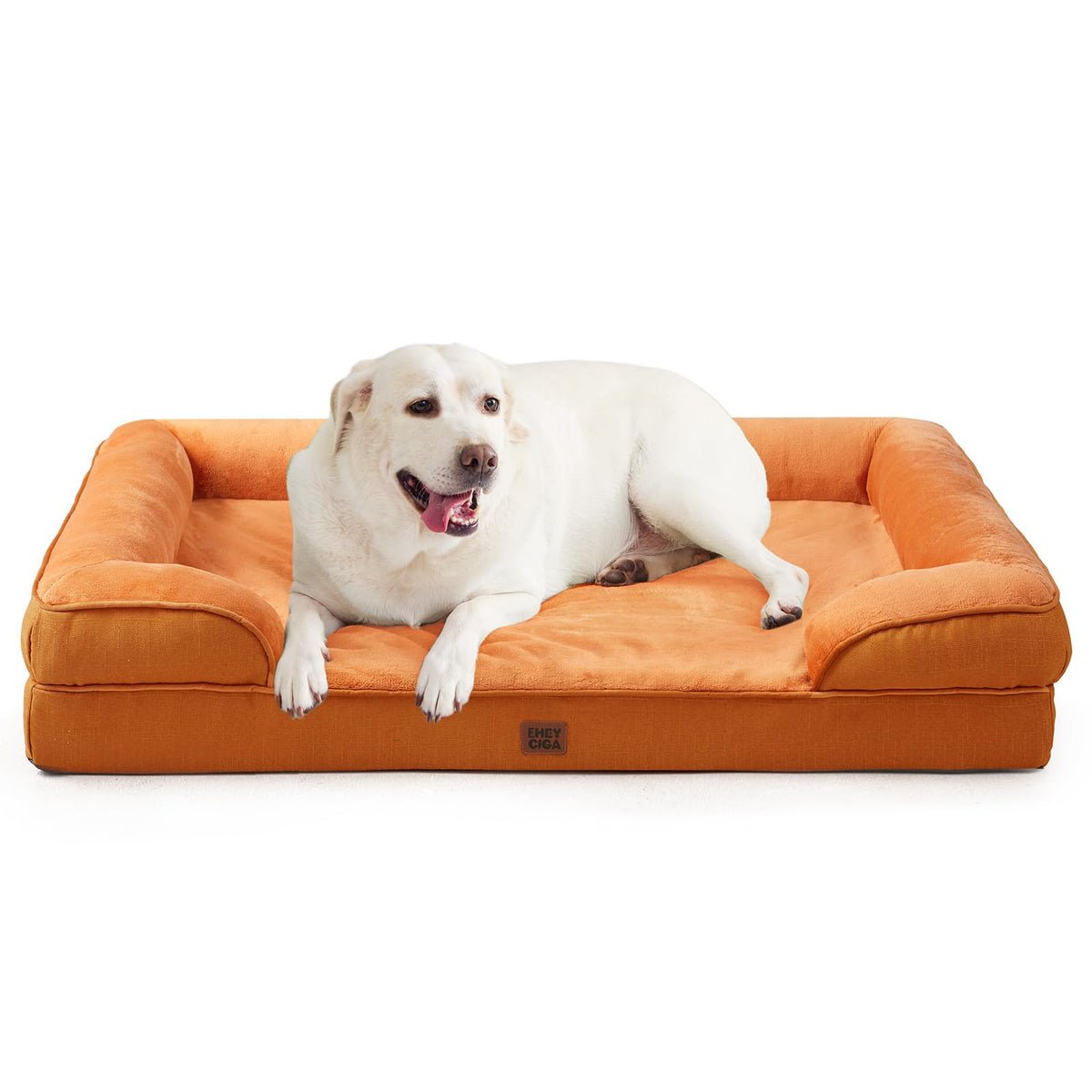 EHEYCIGA Orthopedic Extra Large Dog Bed, Waterproof Washable XL Pet Bed 44"