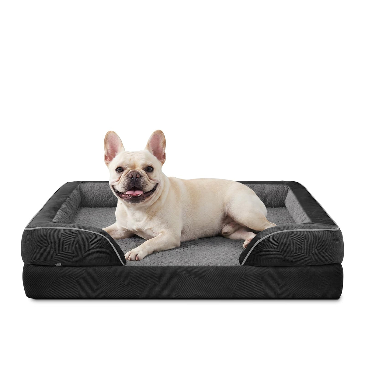 INVENHO Orthopedic Dog Beds Large Sized, XL Washable Dog Sofa with Egg-Crate Foam, Waterproof Lining and Non-Skid Bottom