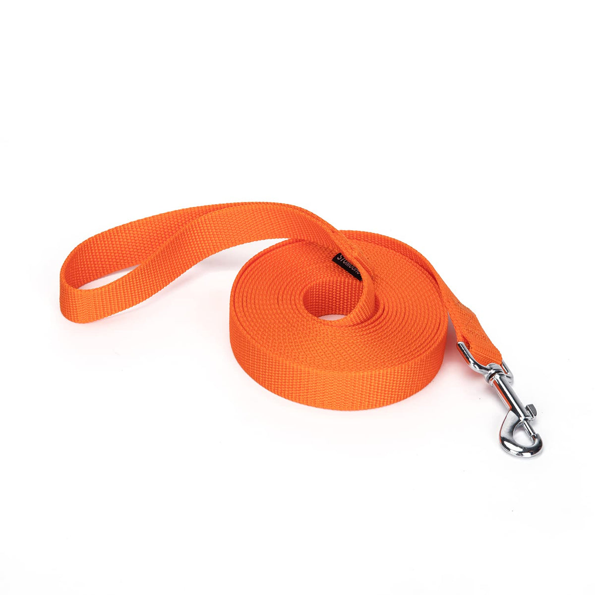Strong Durable Nylon Dog Training Leash, 1 Inch Wide Traction Rope, 6 ft Long, for Small and Medium Dog (Pink, 6 Feet)