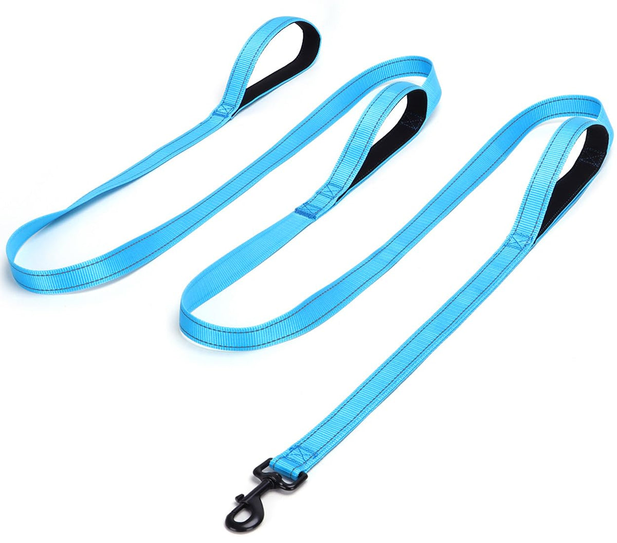 3 Handle Dog Leash 10FT Triple Handle Reflective Large Medium Dog