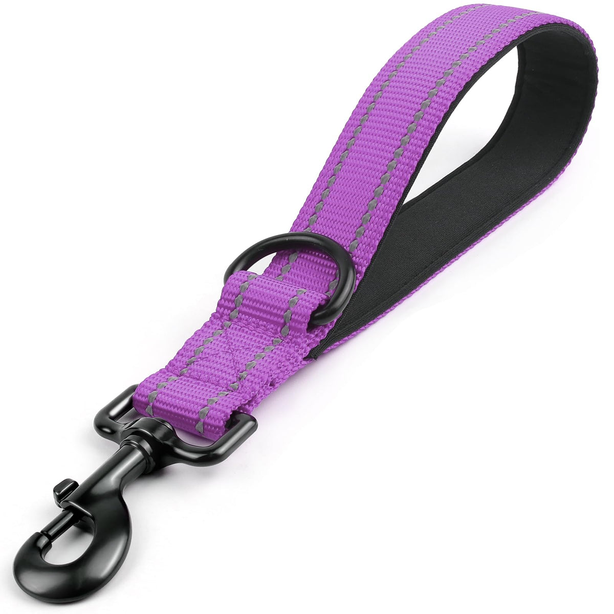 Joytale Short Dog Leash for Close Control & Training, 18", Black