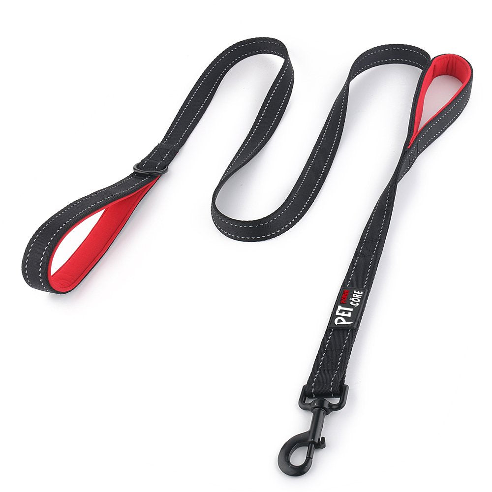 Plutus Pet Double Handle Dog Leash, 6 FT Long, for Medium Large Dogs