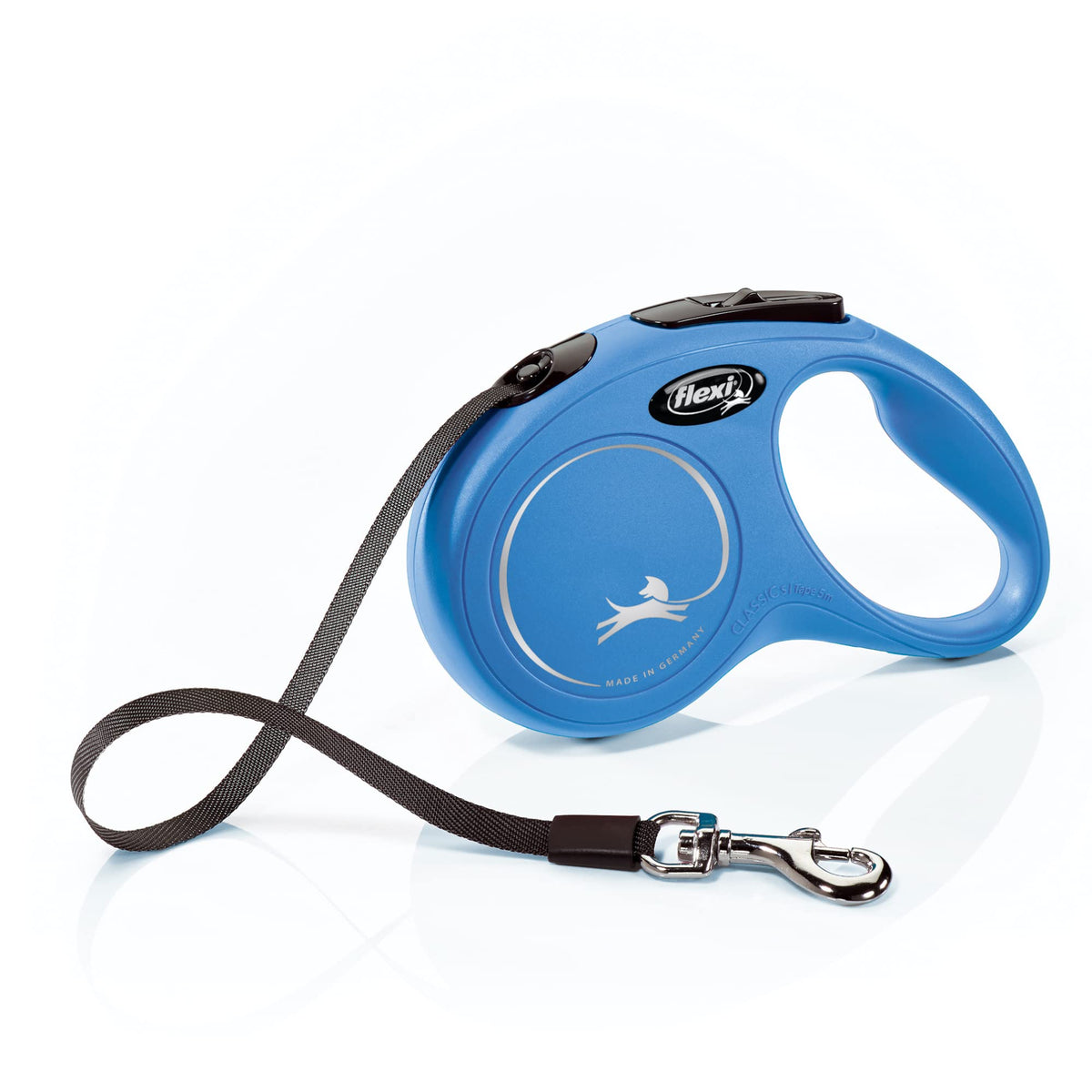 FLEXI® Classic Tape Retractable Dog Leash, Large, 26 ft - Black