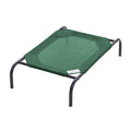 Coolaroo Original Elevated Dog Bed - Breathable Off-The-Ground Pet Bed with Cooling Fabric, Joint Relief & Moisture-Resistant Fabric, 100% Recyclable, Easy Clean, Grey, Medium