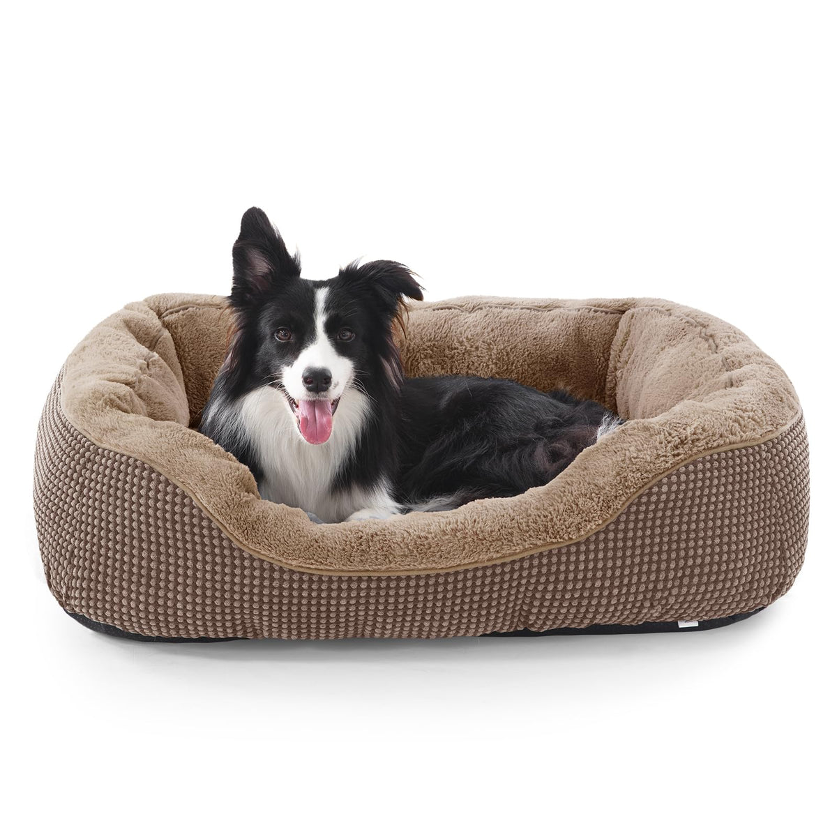 INVENHO Small Dog Bed for Small Dogs, Cat Beds for Indoor Cats Washable, Orthopedic Dog Bed, Warming Soft Calming Sleeping Puppy Bed Durable Pet Bed with Anti-Slip Bottom S(20"x19"x6")