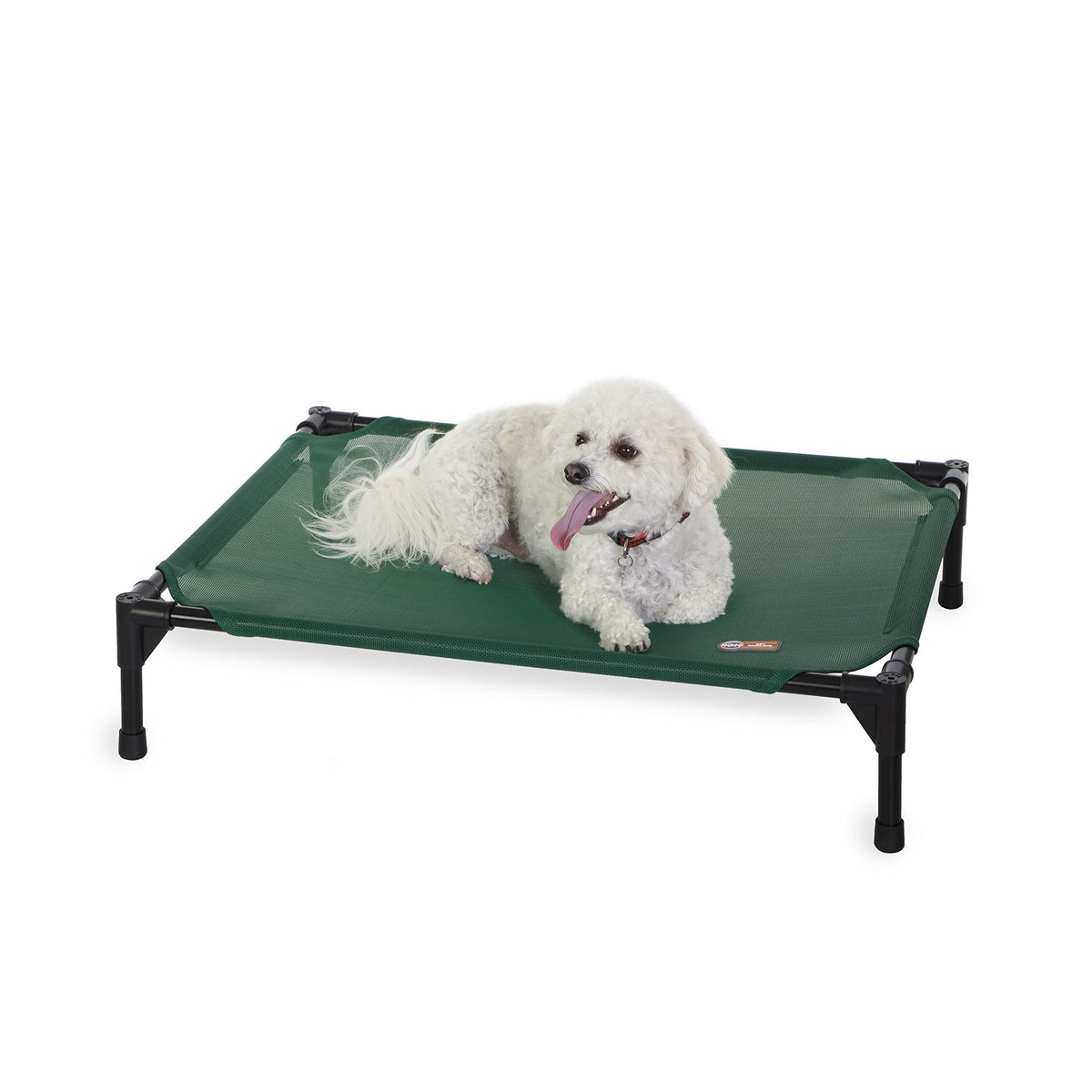 K&H Outdoor Elevated Dog Bed, Cooling Raised Dog Bed, Medium 32x25in, Tan
