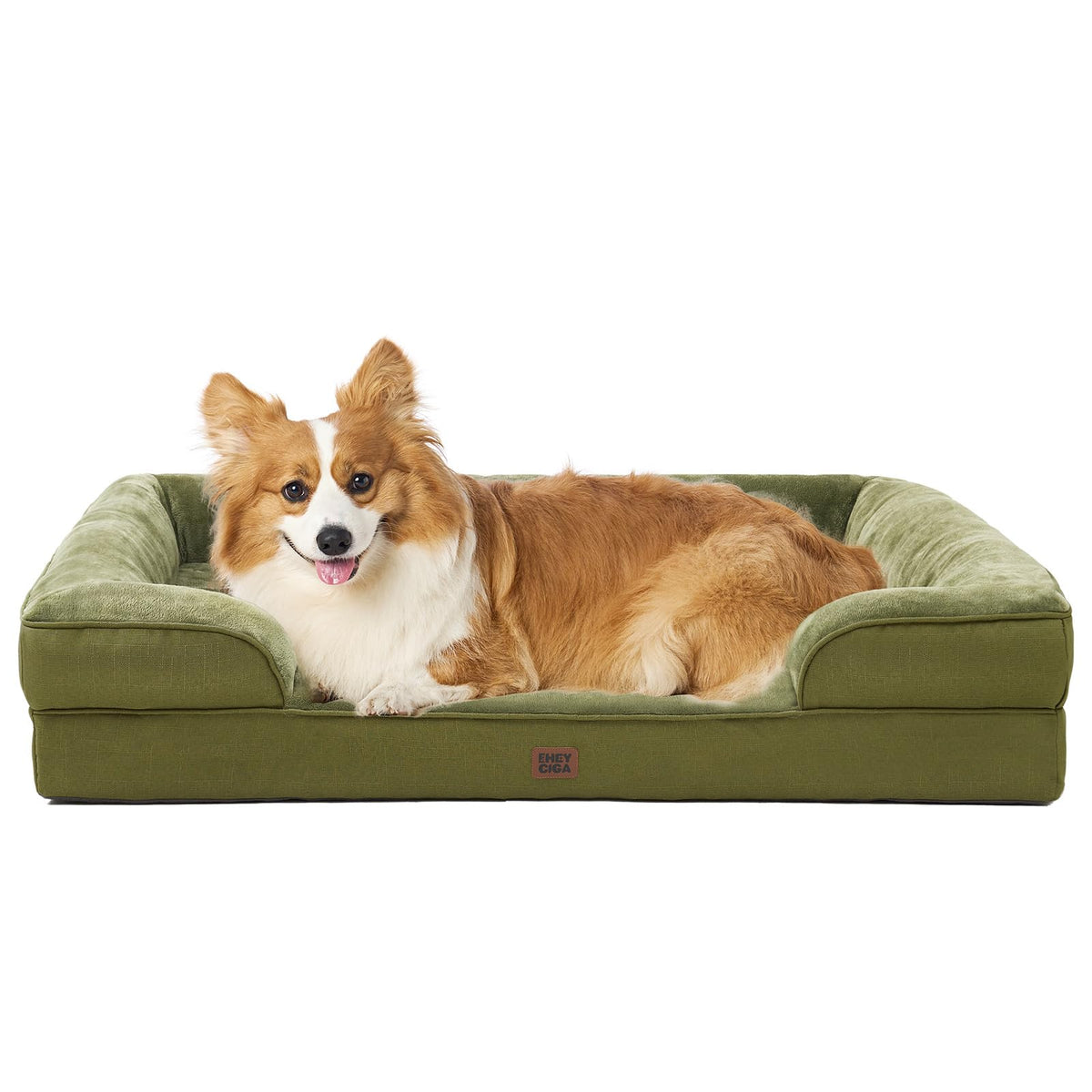 EHEYCIGA Orthopedic Extra Large Dog Bed, Waterproof Washable XL Pet Bed 44"