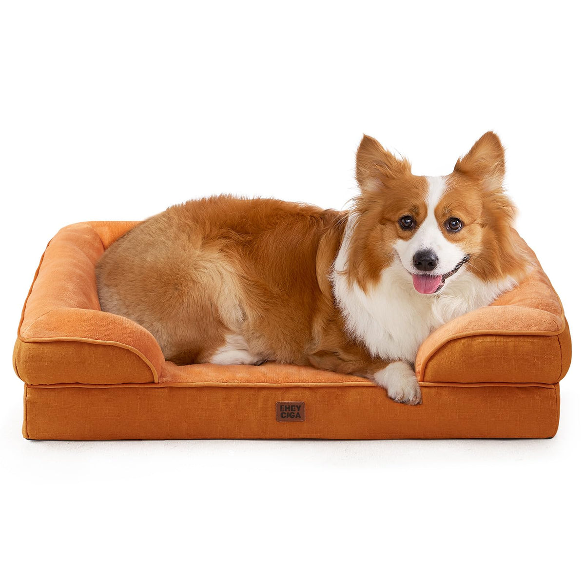 EHEYCIGA Orthopedic Extra Large Dog Bed, Waterproof Washable XL Pet Bed 44"