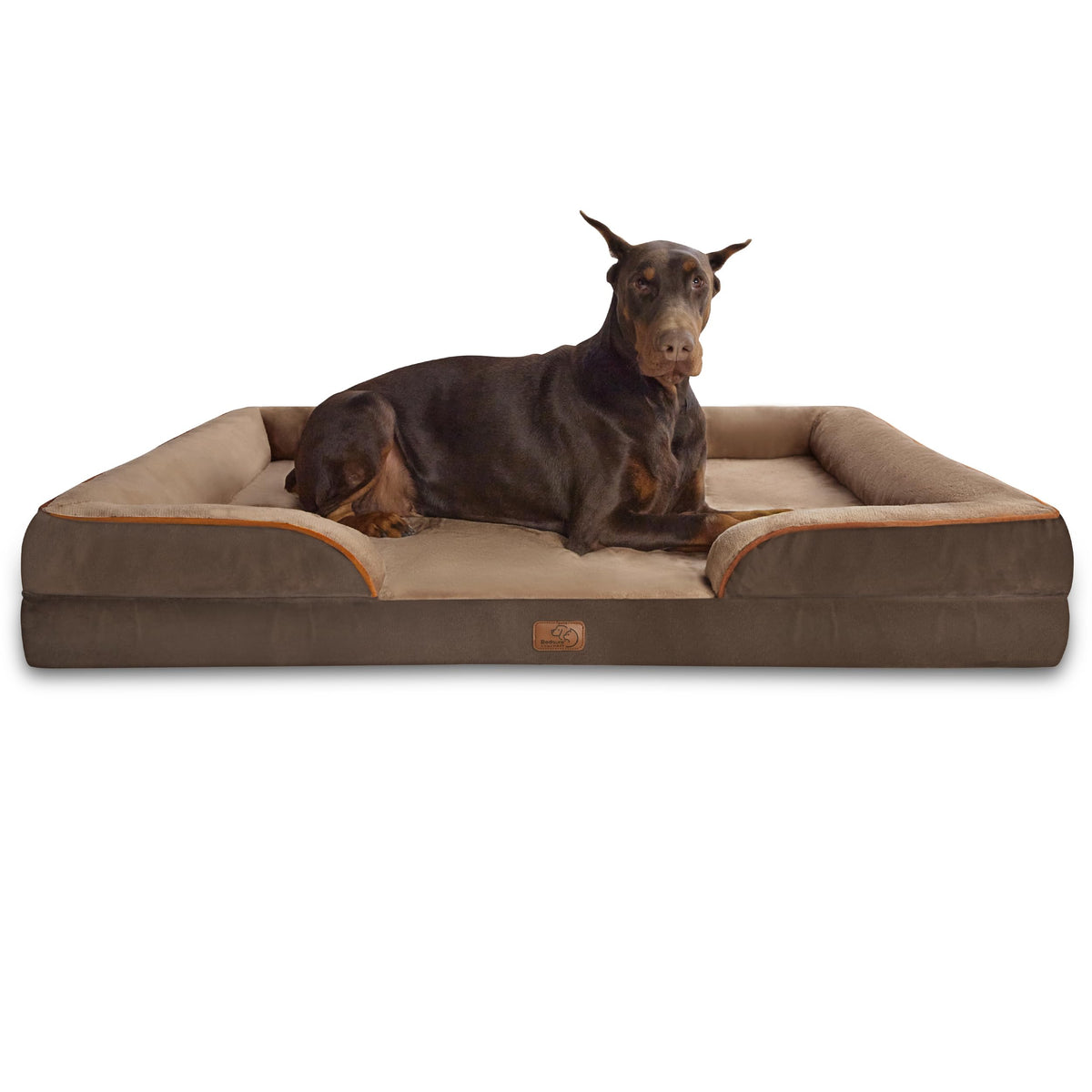 Bedsure Orthopedic Dog Bed Medium Washable Original Design, 28" Grey