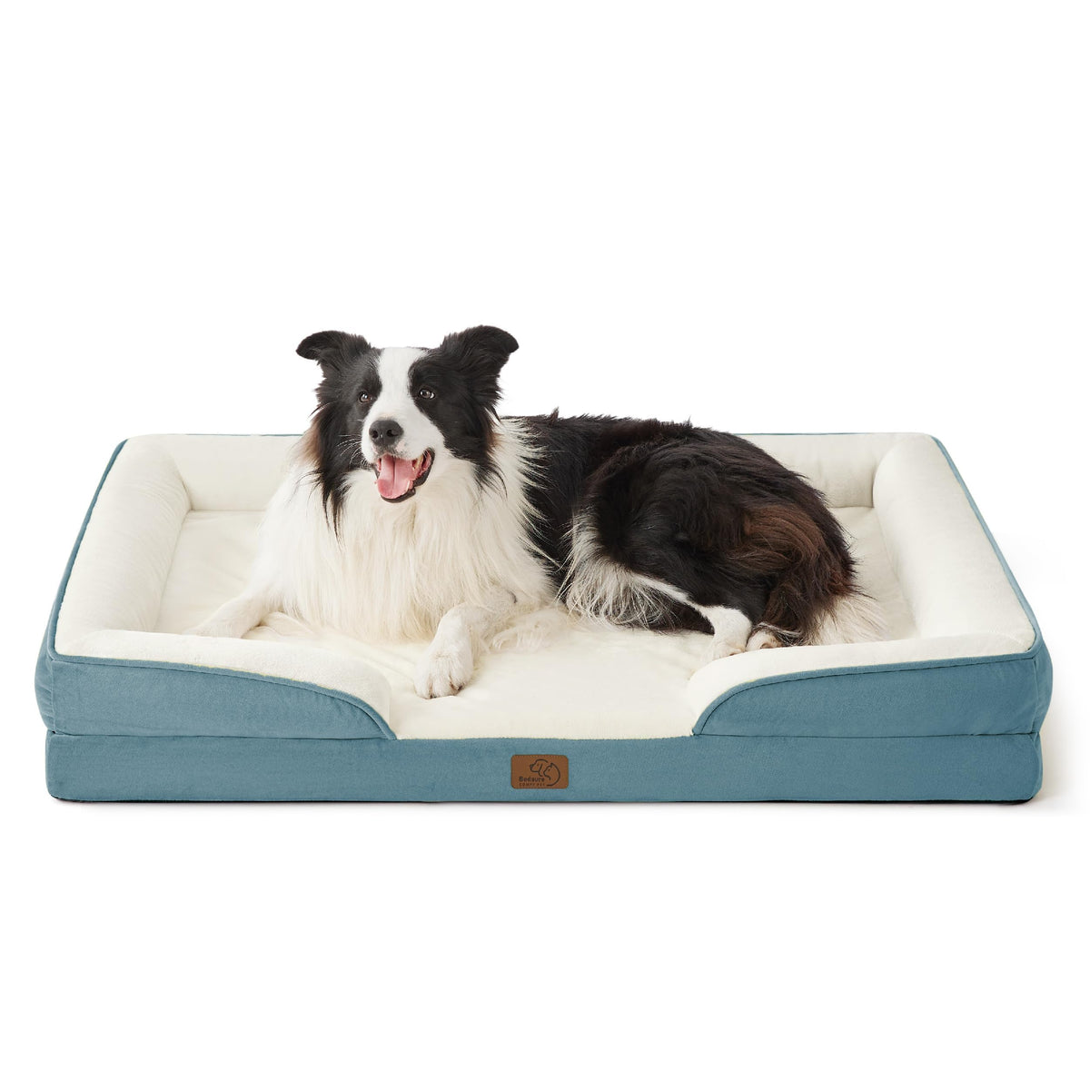 Bedsure Orthopedic Dog Bed Medium Washable Original Design, 28" Grey