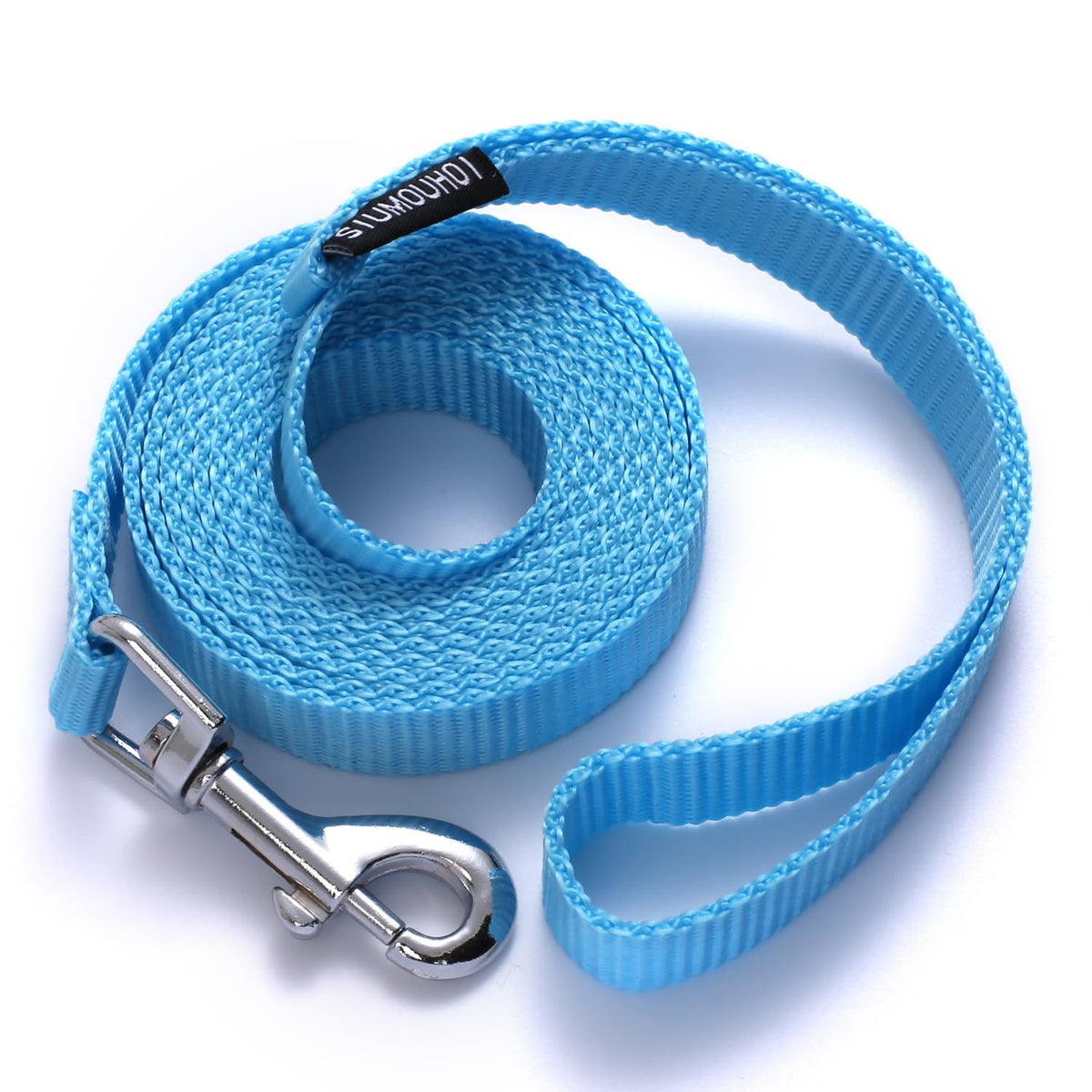6 FT Puppy Leashes, Strong Traditional Style Leash with Easy to Use Collar Hook,Dog Lead Great for Small and Medium and Large Dog (Mint Blue, 5/8 in x 6 ft)