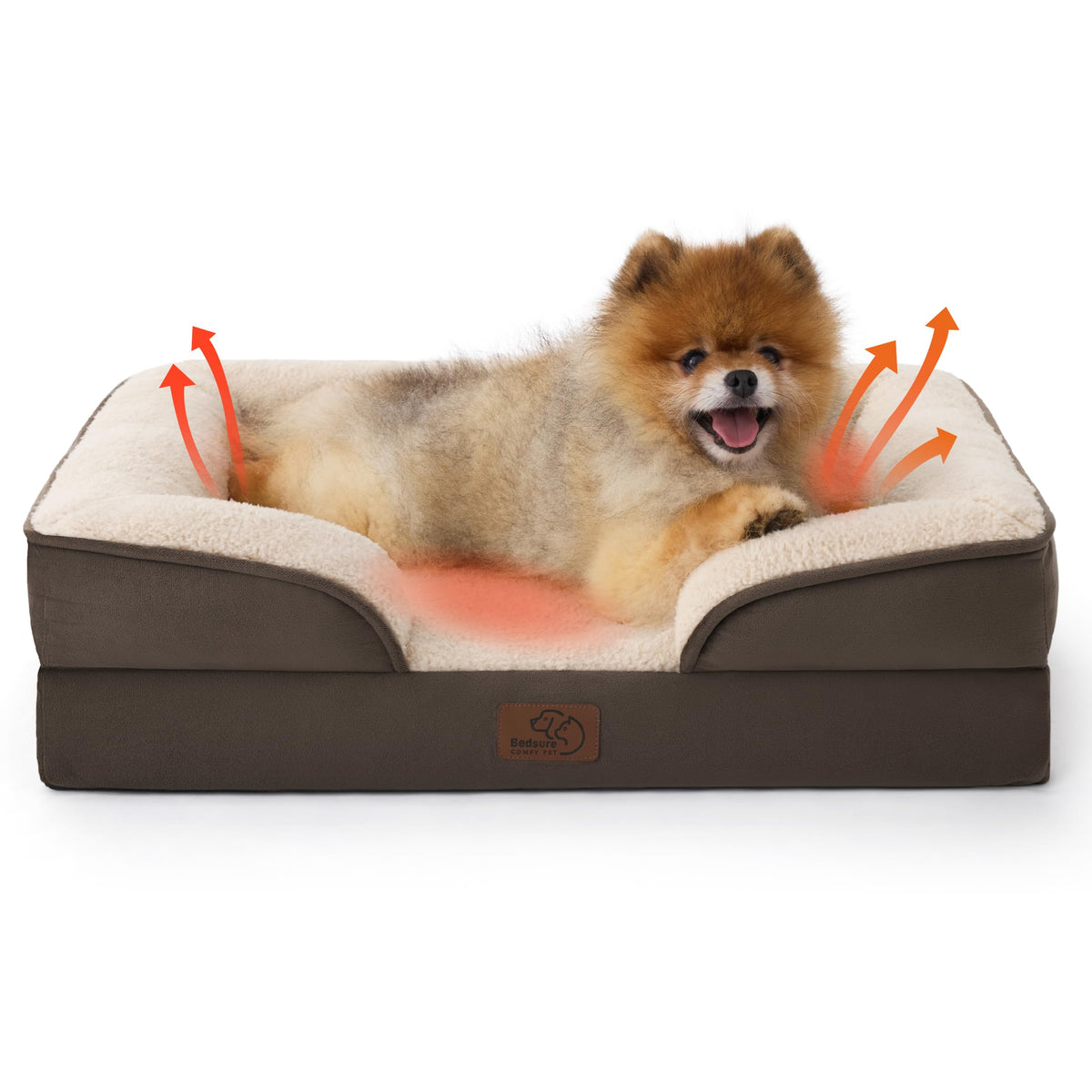 Bedsure Orthopedic Dog Beds Large Sized Dog Washable Original Design
