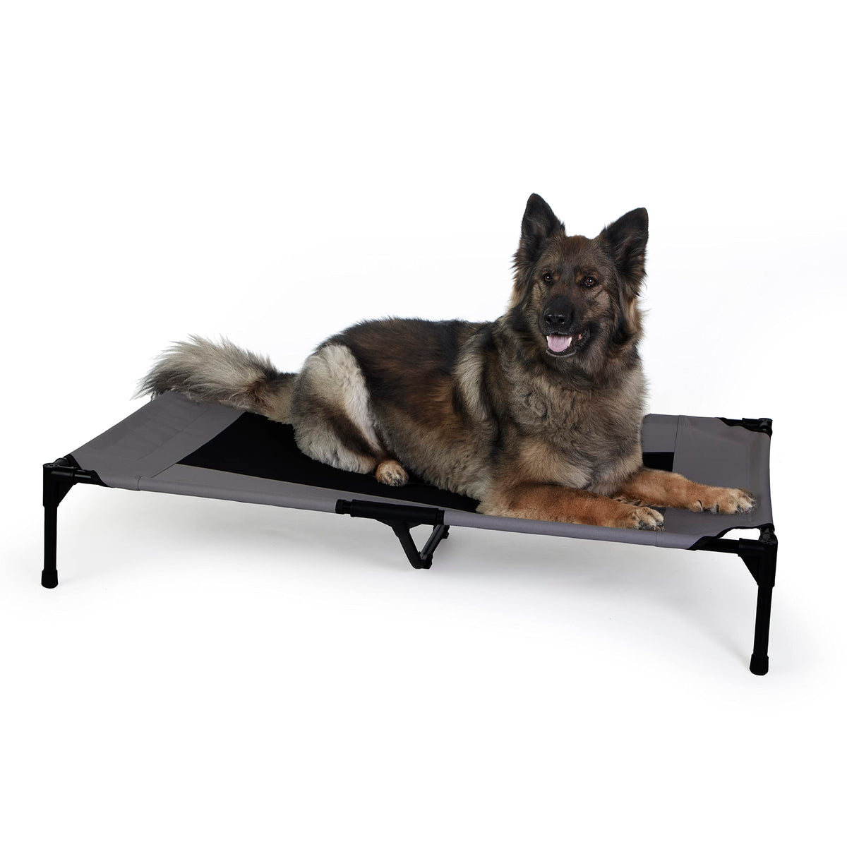 K&H Outdoor Elevated Dog Bed, Cooling Raised Dog Bed, Medium 32x25in, Tan