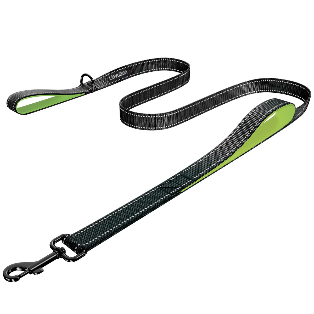 Dog Leash 4ft Long,Double Handle Dog Leash for Control Training