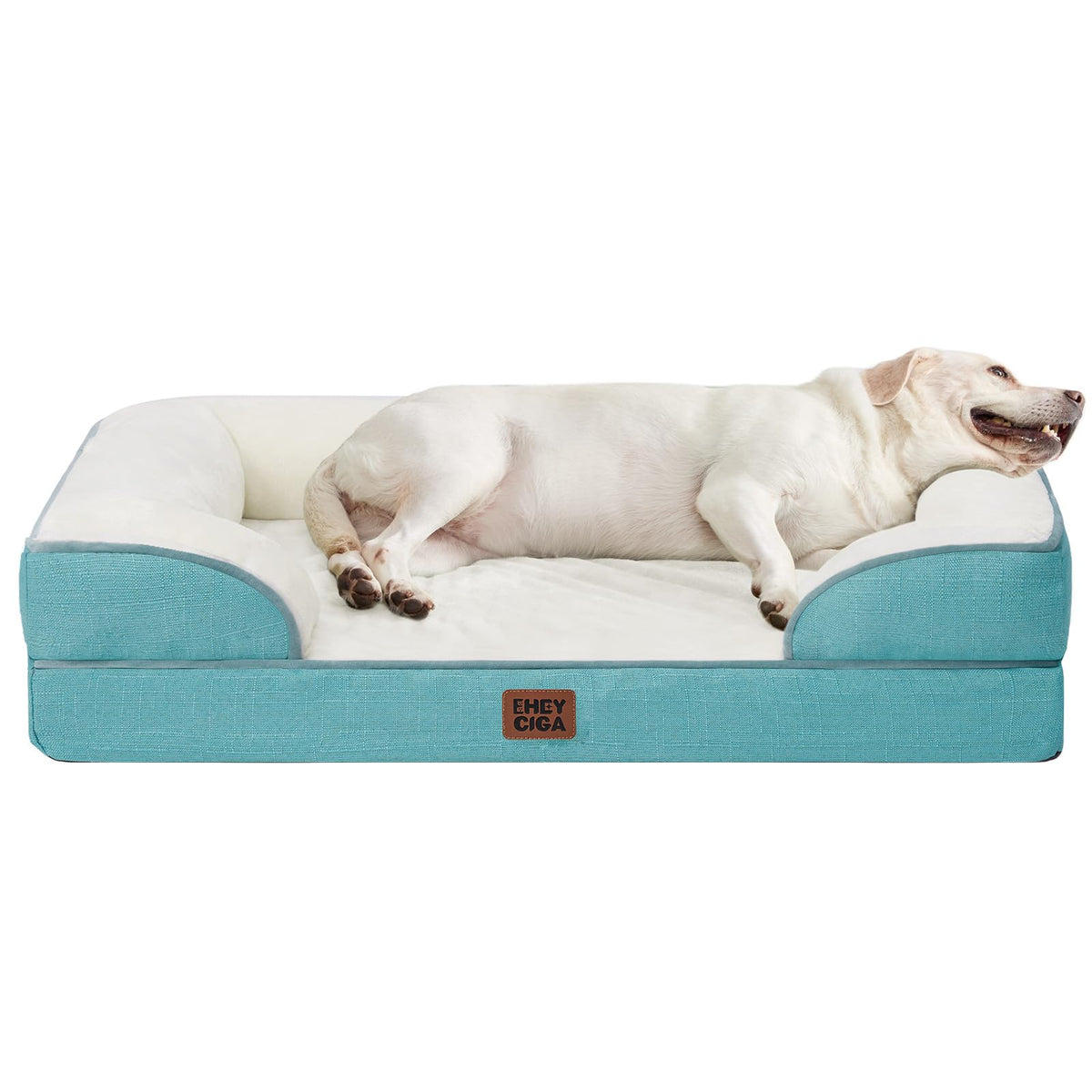 EHEYCIGA Orthopedic Extra Large Dog Bed, Waterproof Washable XL Pet Bed 44"