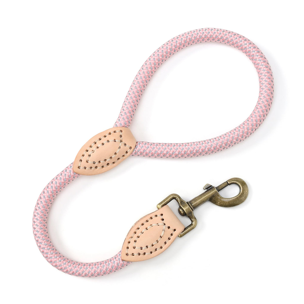Mile High Life Dog Leash with Genuine Leather-Wrapped Ends, 4/5/6FT