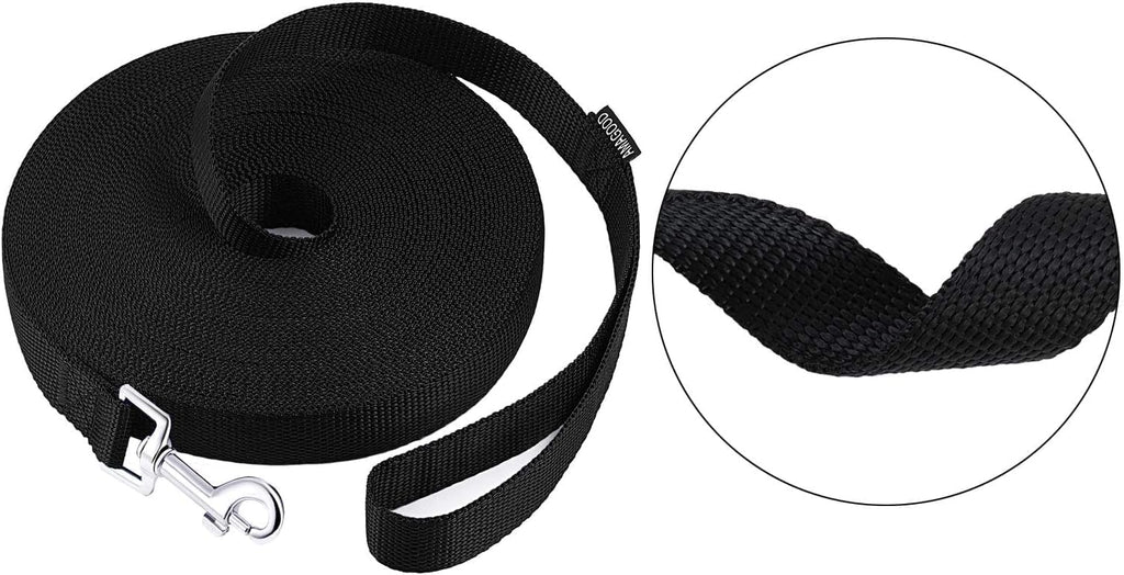Long Dog Leashes for Training 15/20/30/50/100FT Lead for Medium Small Dogs