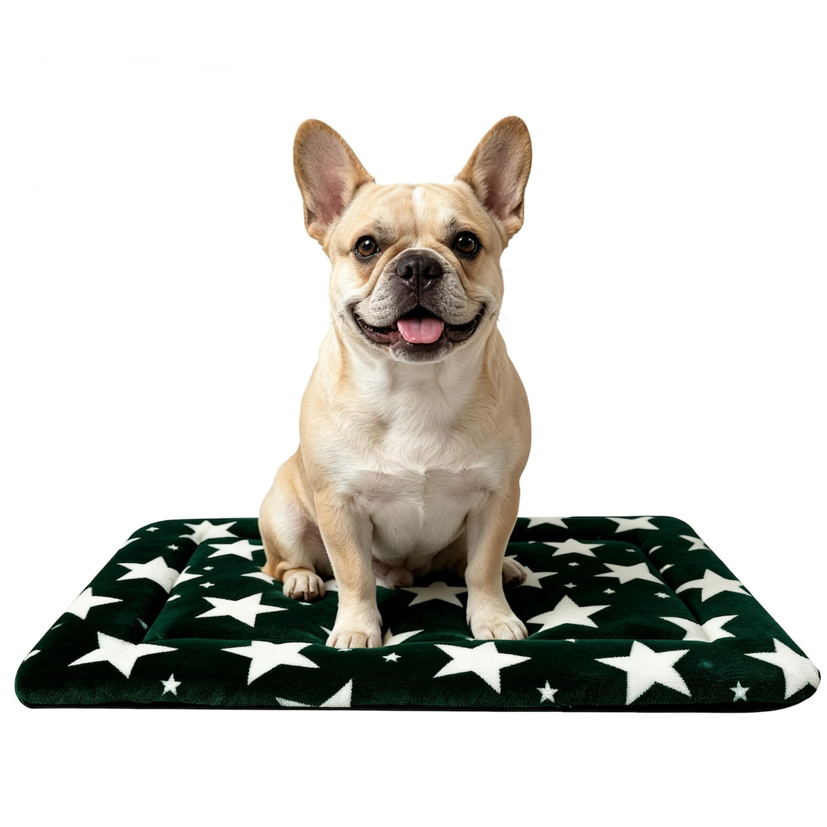 Dog Bed Mat,Reversible & Ultra Soft Kennel Pad-Machine Washable Pet Bed for Dogs & Cats-All-Weather Crate Liner for Crates,Carriers & Travel (Pink, 35" L x 23" W x 1.5" Th)