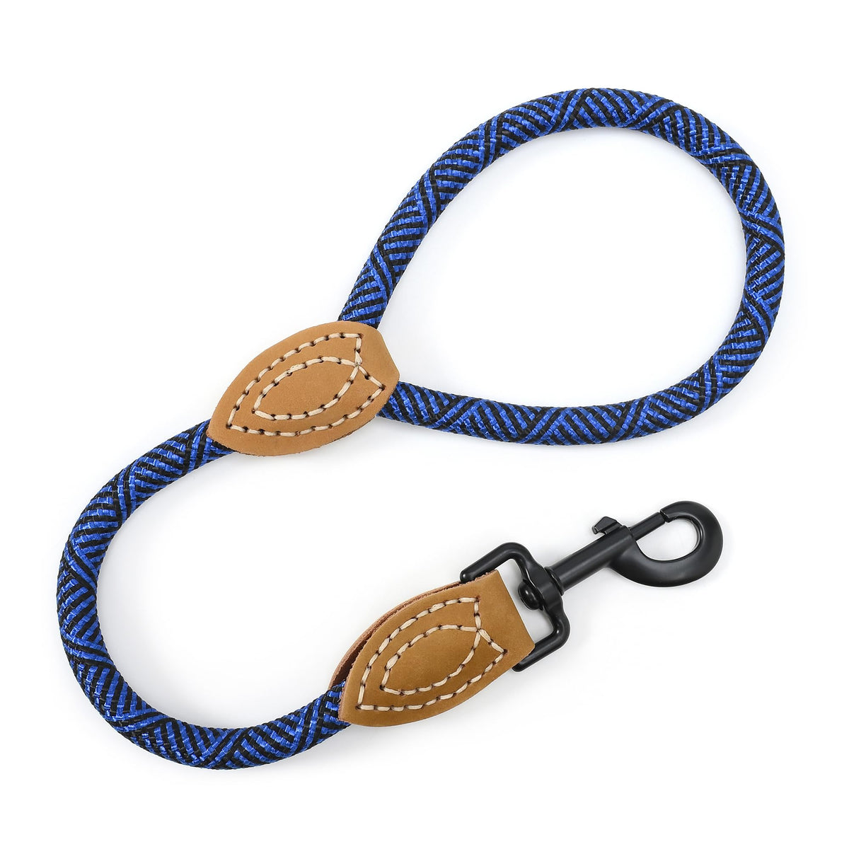 Mile High Life Dog Leash with Genuine Leather-Wrapped Ends, 4/5/6FT