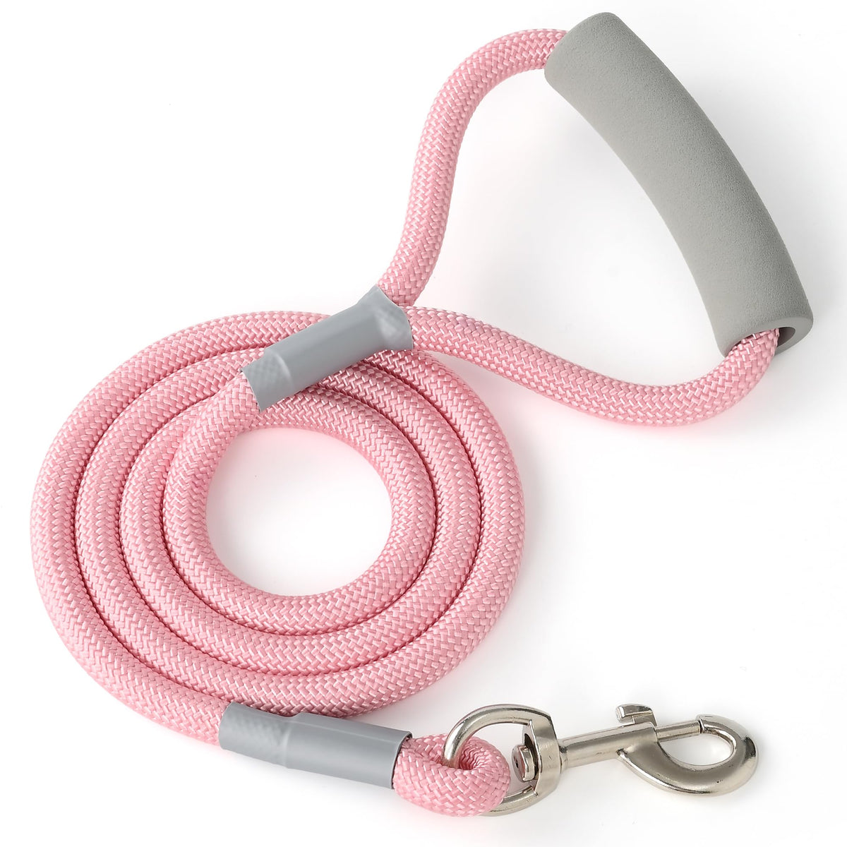 Mile High Life Dog Leash, 6FT x 1/2IN Blue, with Padded Handle