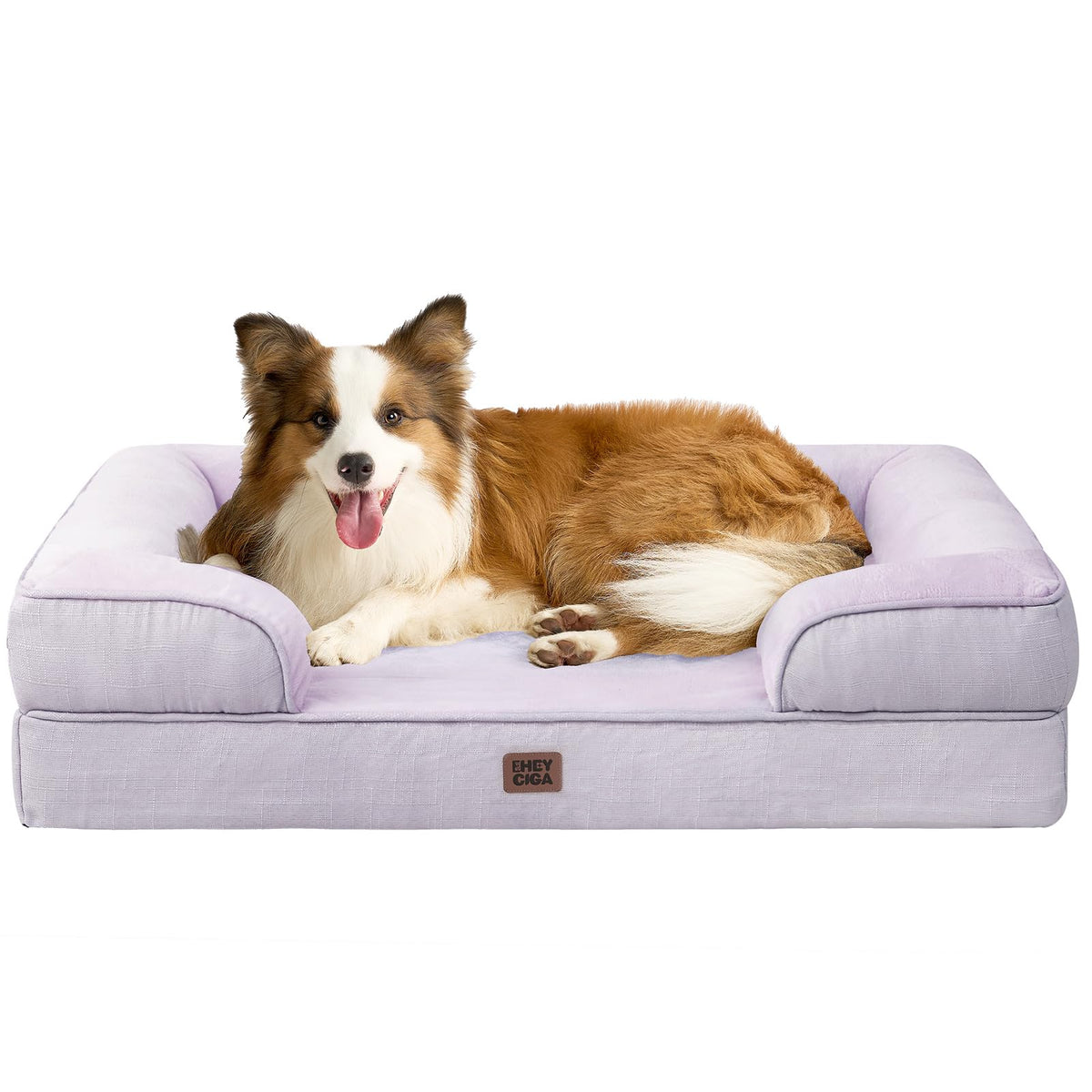 EHEYCIGA Orthopedic Extra Large Dog Bed, Waterproof Washable XL Pet Bed 44"