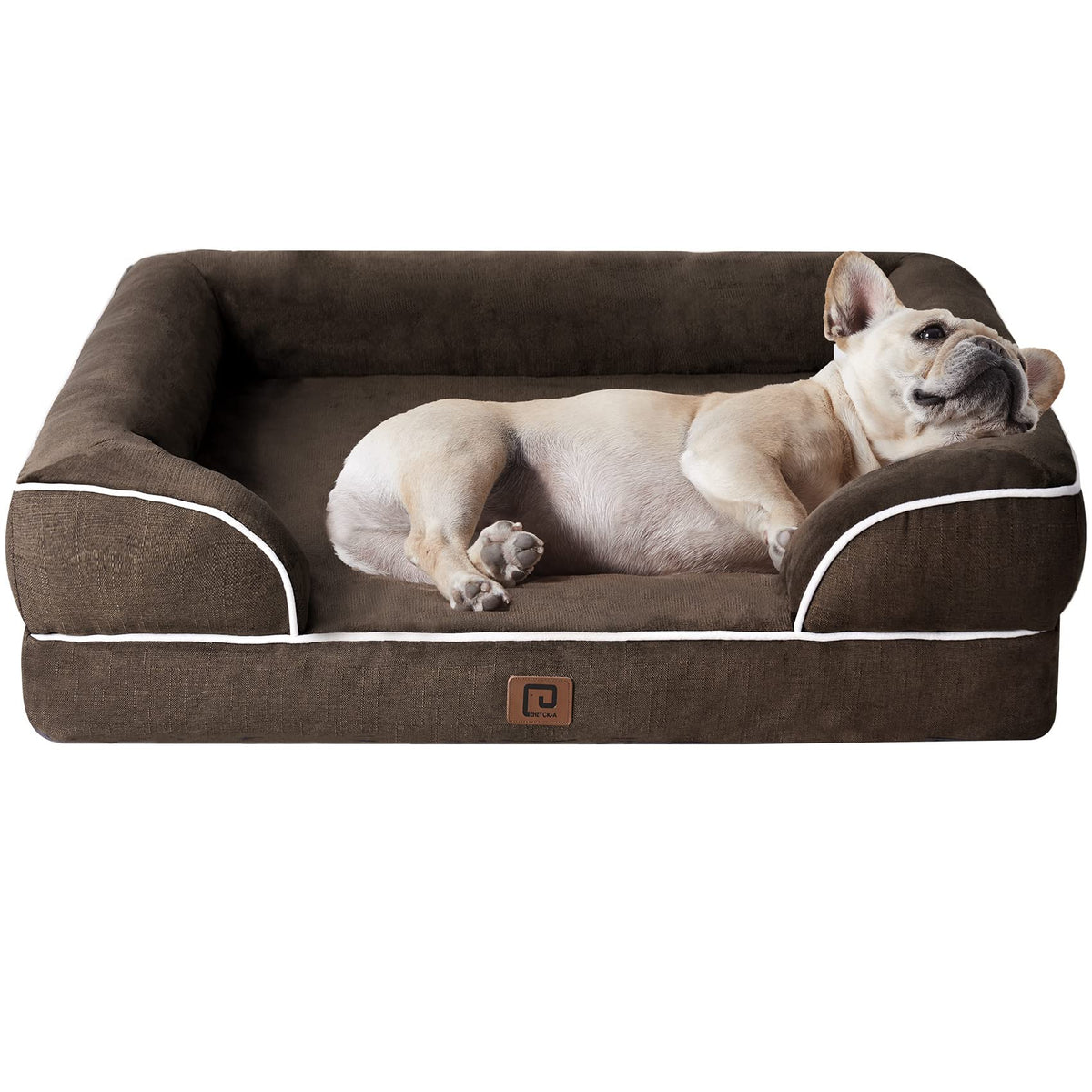 EHEYCIGA Orthopedic Extra Large Dog Bed, Waterproof Washable XL Pet Bed 44"