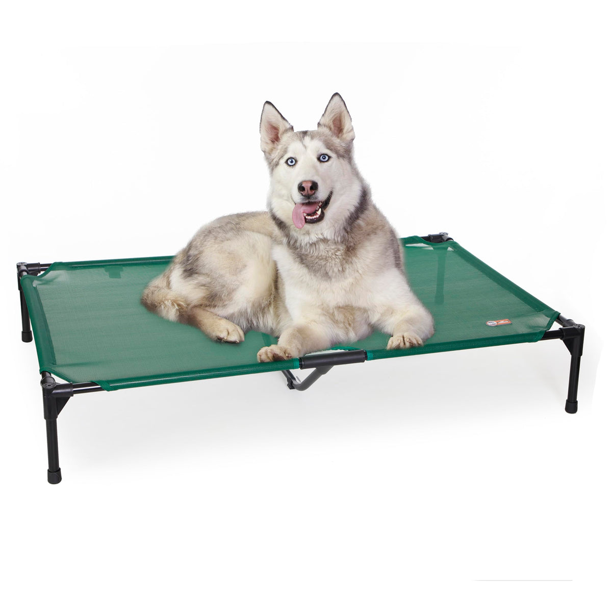 K&H Outdoor Elevated Dog Bed, Cooling Raised Dog Bed, Medium 32x25in, Tan