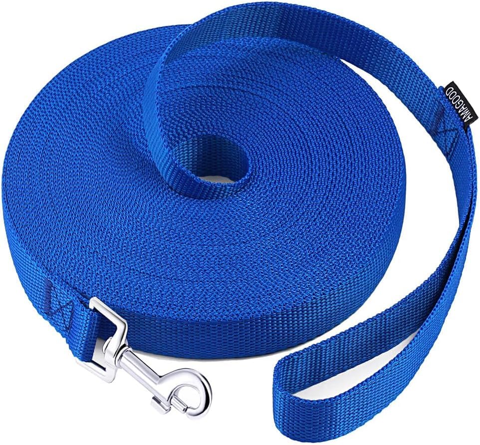 Long Dog Leashes for Training 15/20/30/50/100FT Lead for Medium Small Dogs