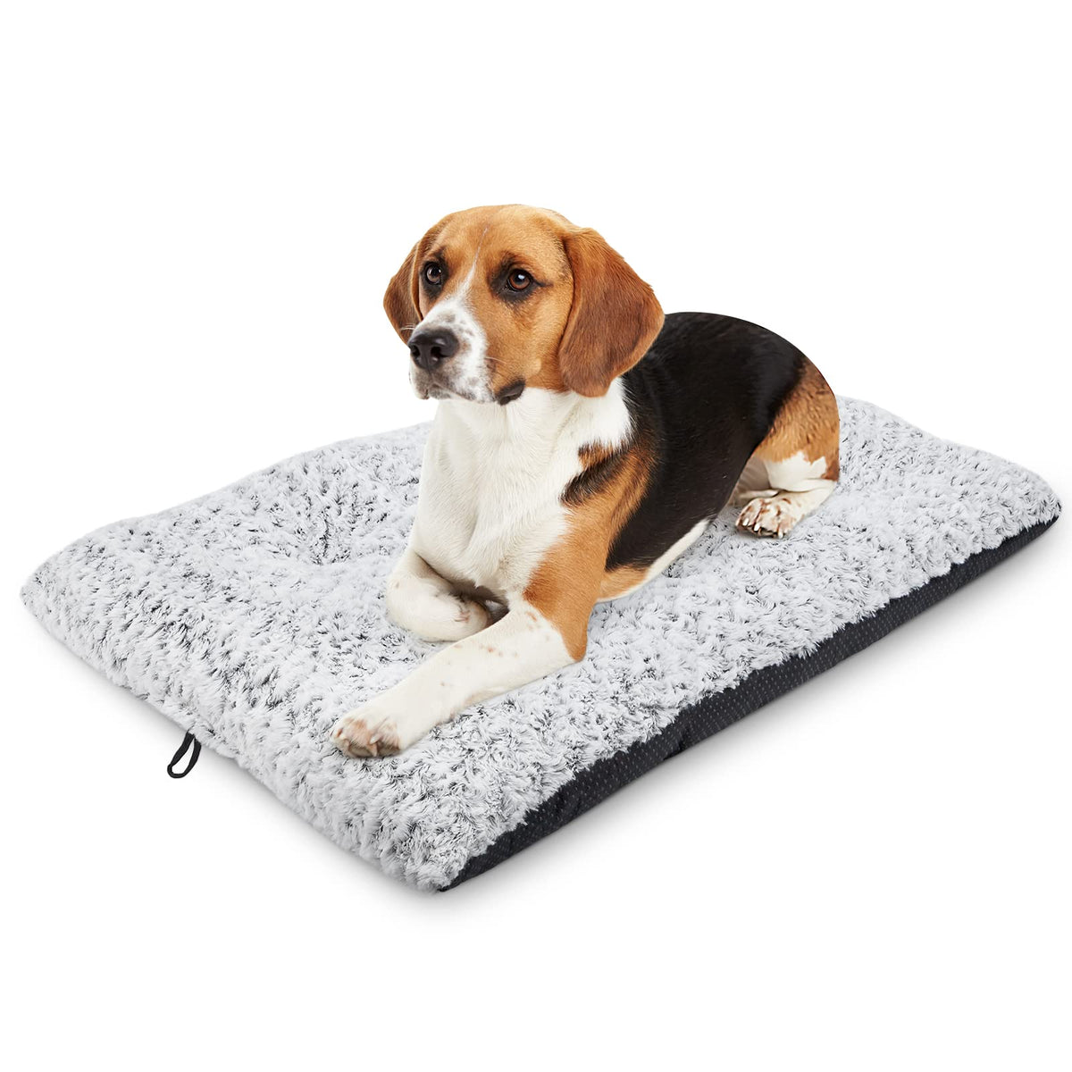 Dog Bed Kennel Pad Washable Anti-Slip Crate Mat for Small Dogs and Cats (24-inch)